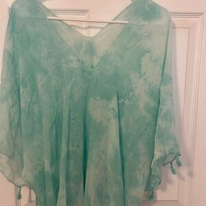 NWT! Poncho Top